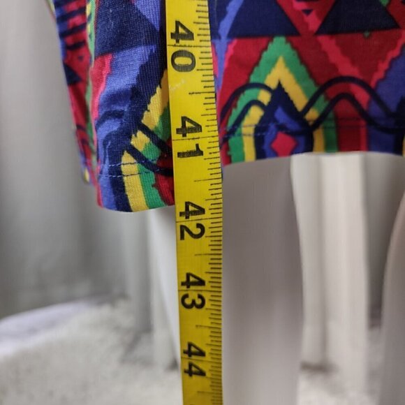 LulaRoe Women's Blue/Red/Multi-Color Julia Midi Knit Dress Plus Size 2XL (NWT) - Picture 6 of 12